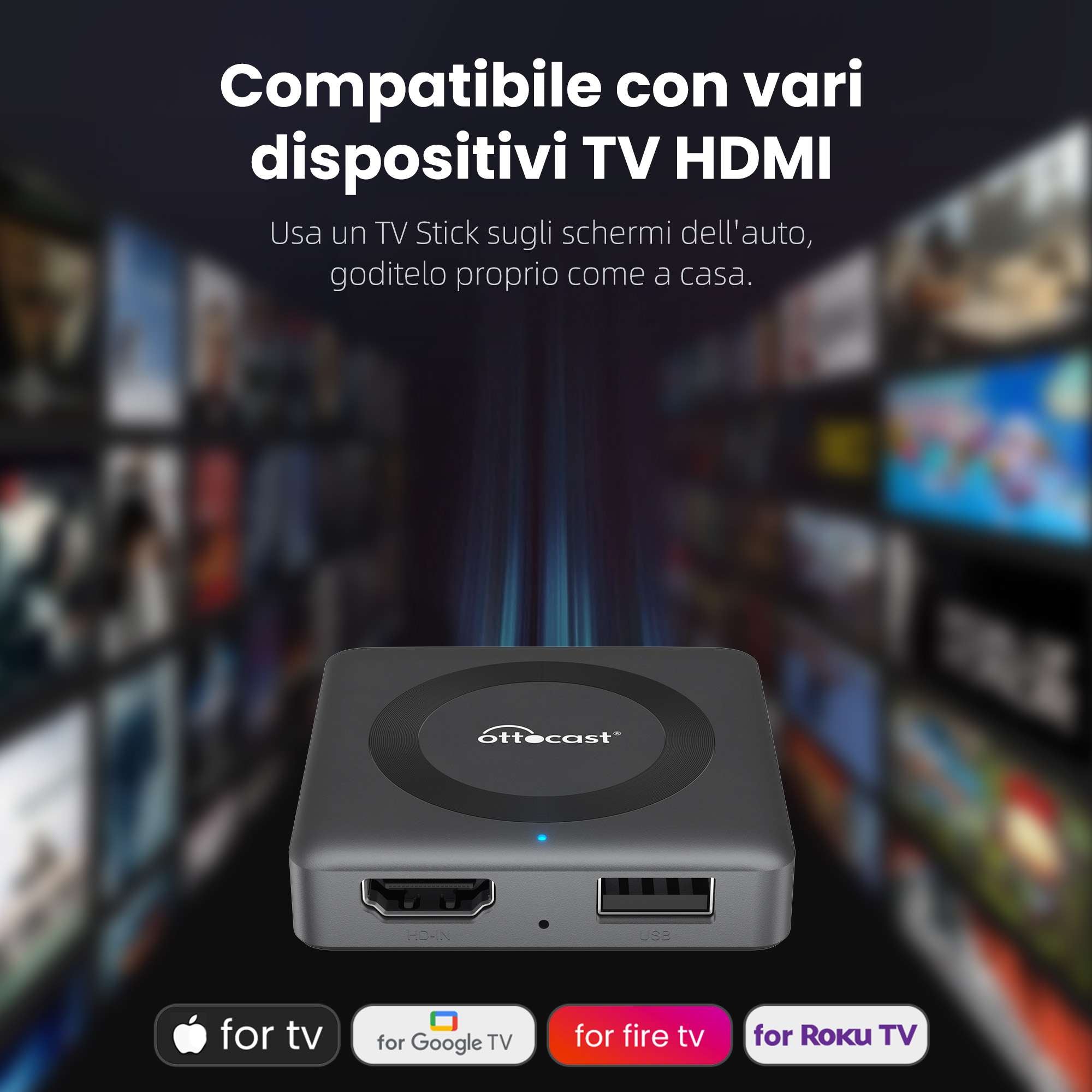 OTTOCAST® Car TV Mate-Ⅲ Pro