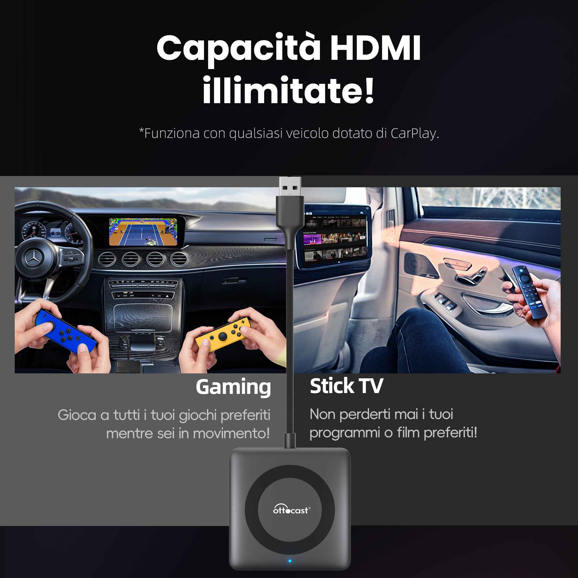 OTTOCAST® Car TV Mate-Ⅲ Pro