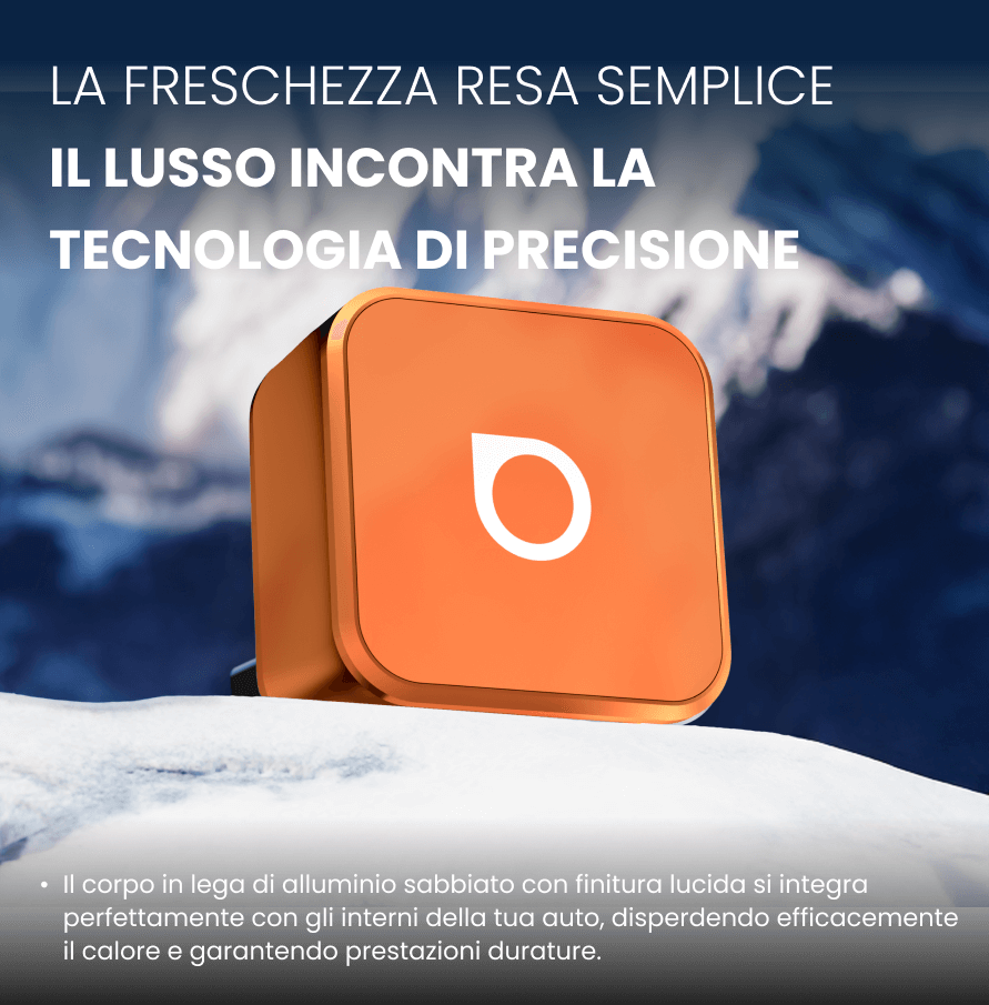 Ottocst® mini cube 3.0 Adapter - Cosmic Orange