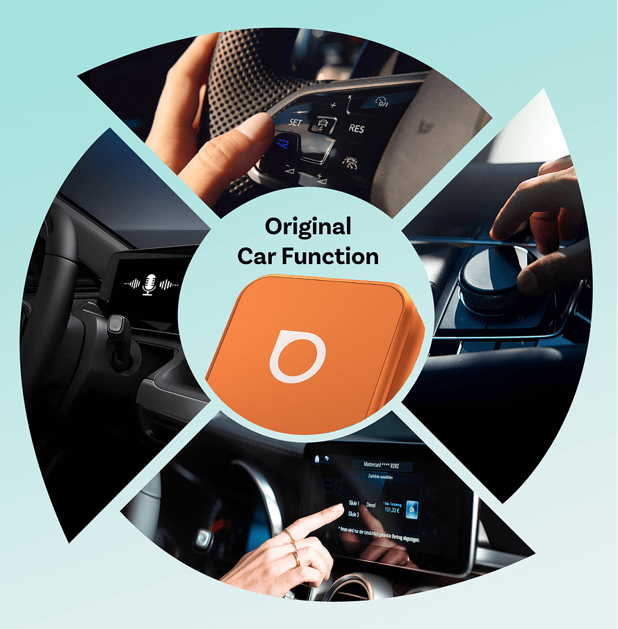 Ottocst® mini cube 3.0 Adapter - Cosmic Orange