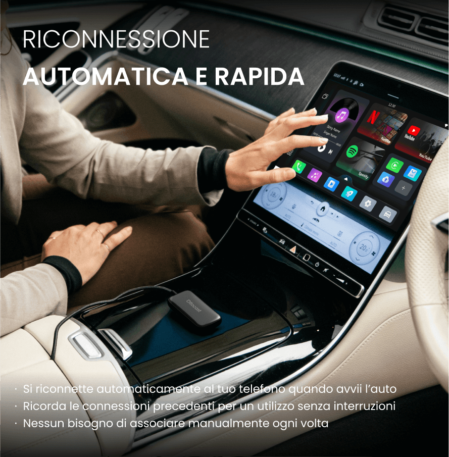 (🏆 Saldi Stagione Calcistica 2026) Play2Video Ultra Adattatore All-in-1 CarPlay/Android Auto con App Hub