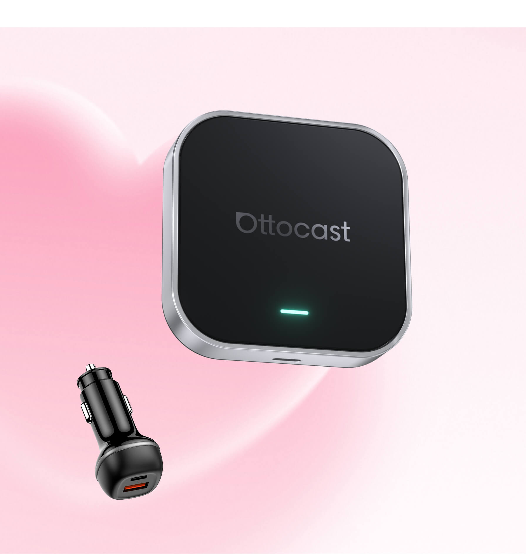 OTTOCAST®OttoAibox E2 CarPlay AI Box