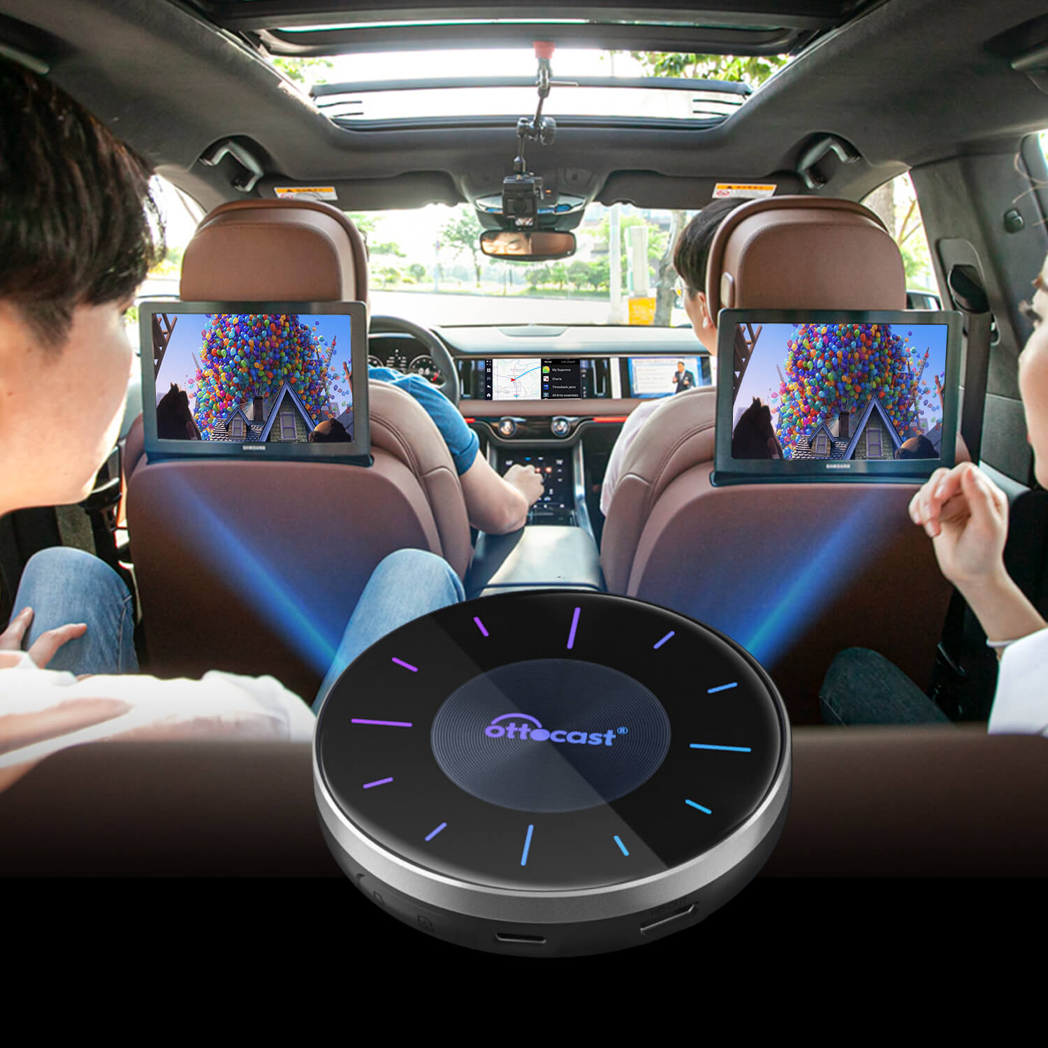 (🆕Offerta limitata nel tempo €100) Ottocast® OttoAibox P3 CarPlay AI Box