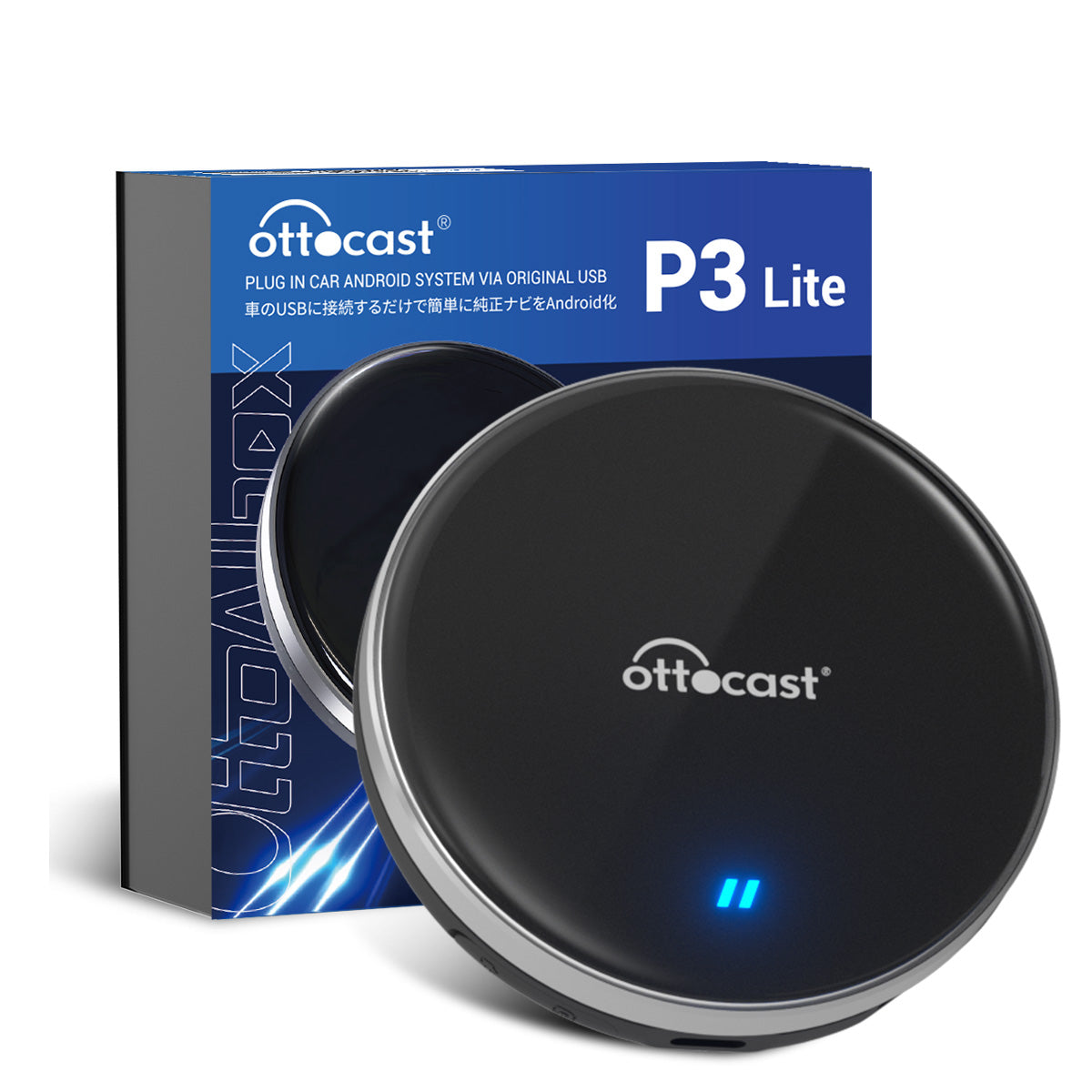 OTTOCAST®OttoAibox P3 Lite CarPlay AI Box