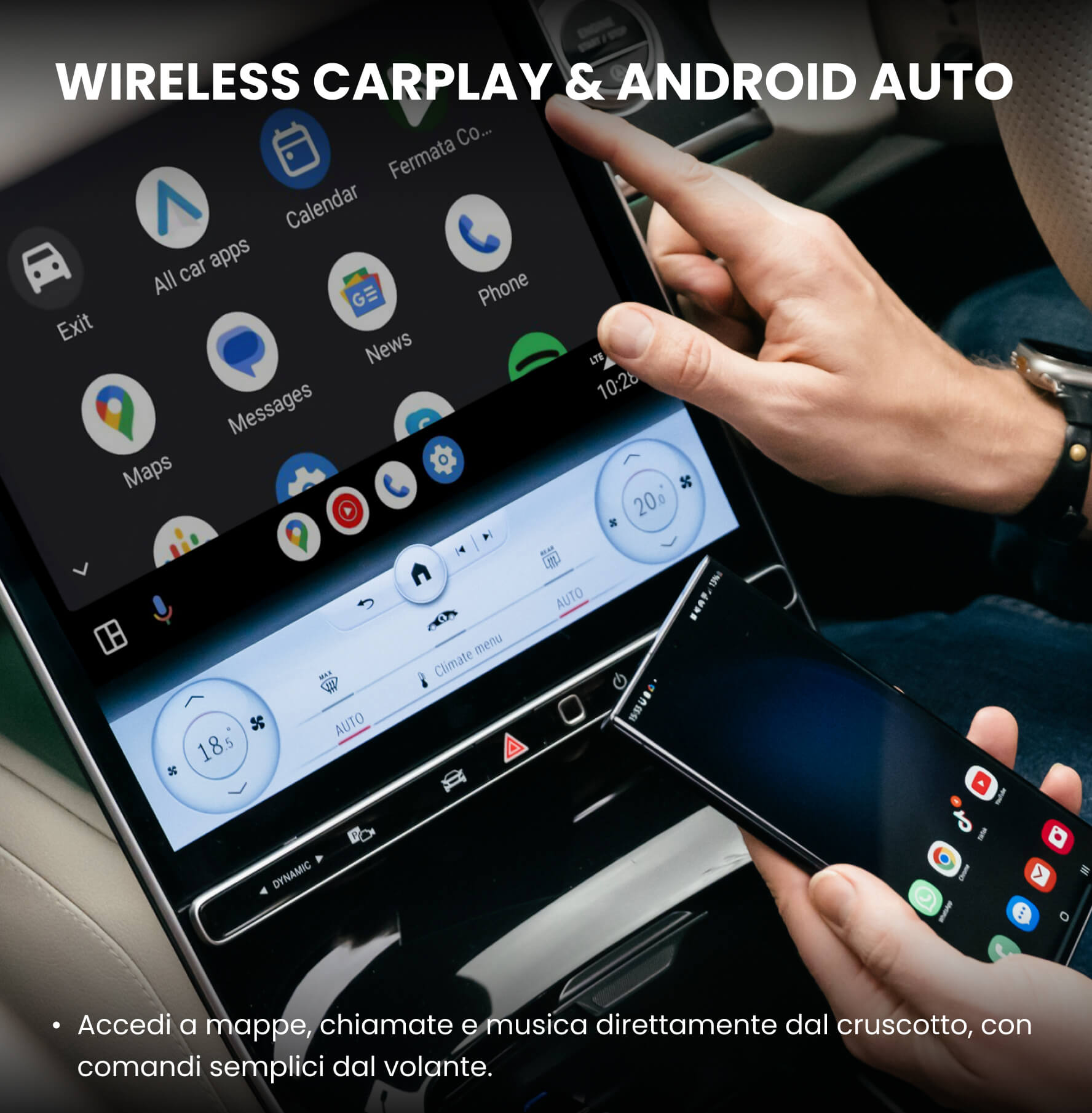 (🏆Saldi Stagione Calcistica 2026 | 15% DI SCONTO) Ottocast® OttoAibox P3 Pro CarPlay AI Box