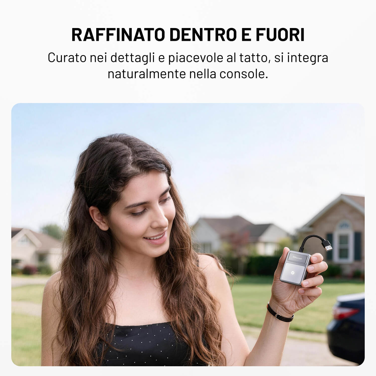 U2Air Edge – Adattatore Wireless per CarPlay e Android Auto
