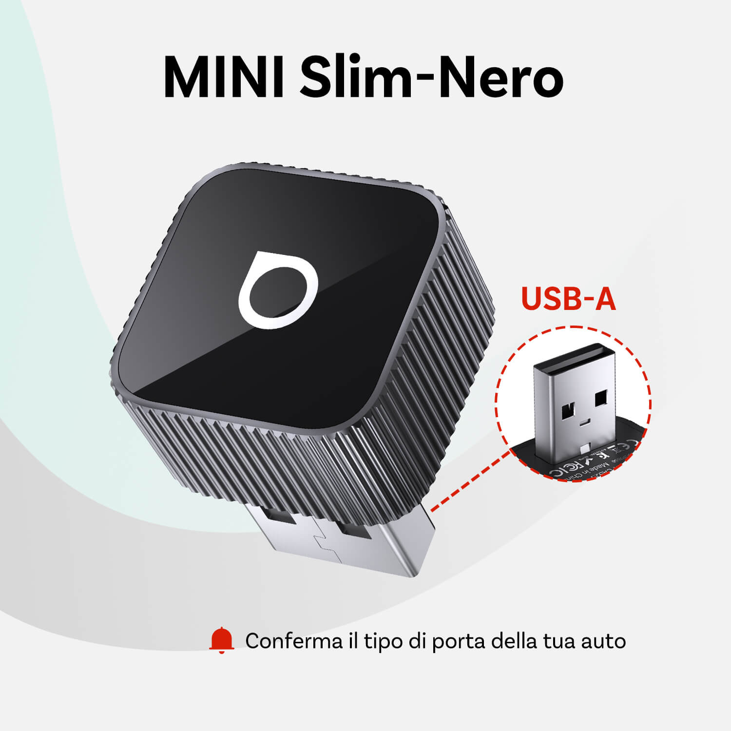 OTTOCAST® Mini Cube 3.0 Adattatore Wireless CarPlay e Android Auto