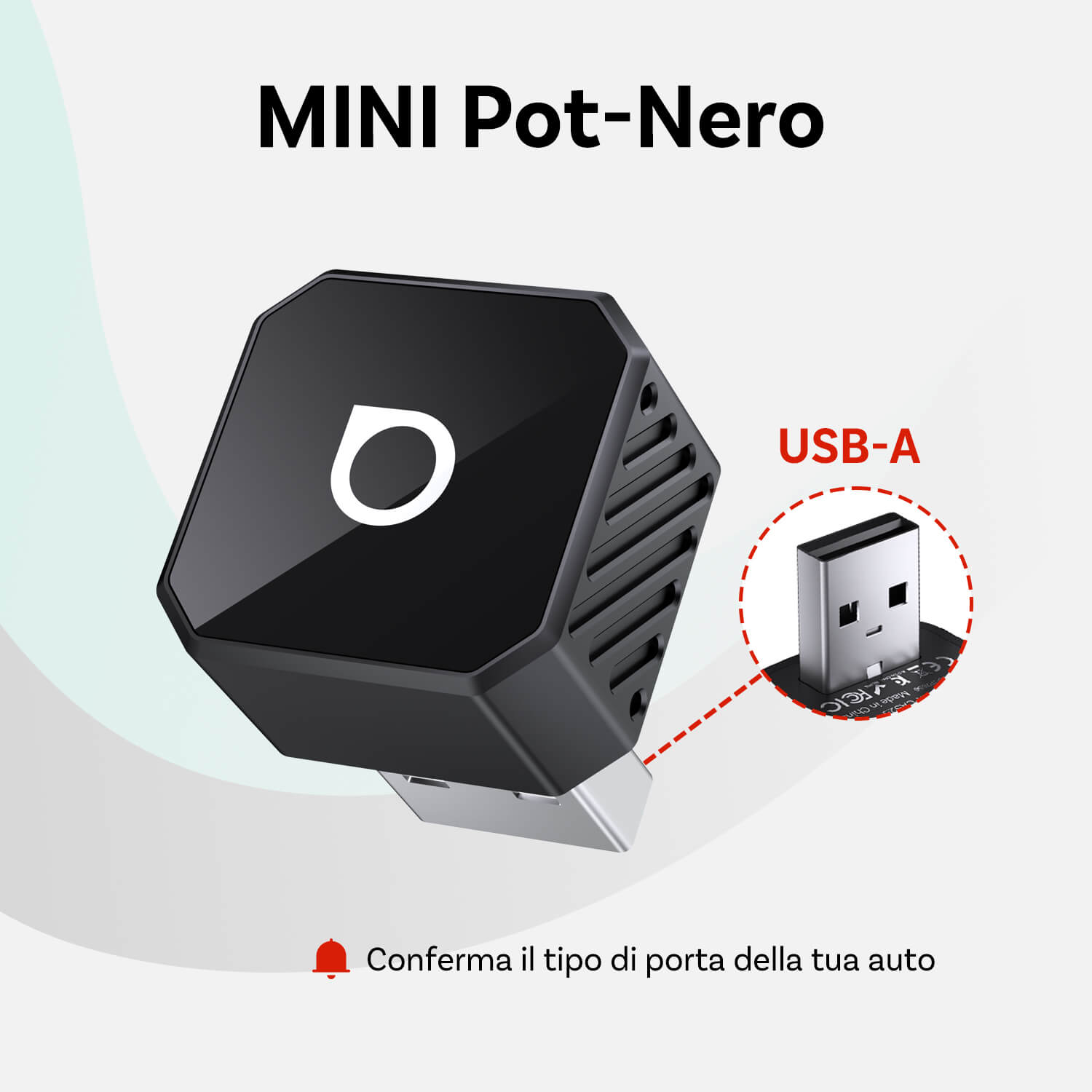 OTTOCAST® Mini Cube 3.0 Adattatore Wireless CarPlay e Android Auto