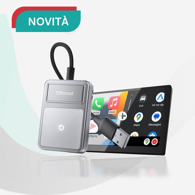 U2Air Edge – Adattatore Wireless per CarPlay e Android Auto