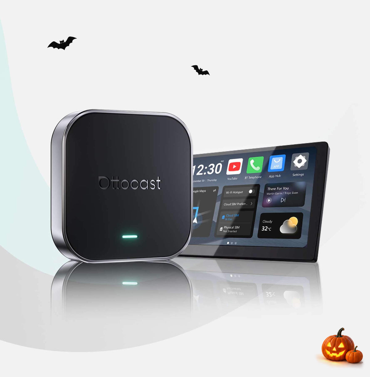 OTTOCAST®OttoAibox E2 CarPlay AI Box