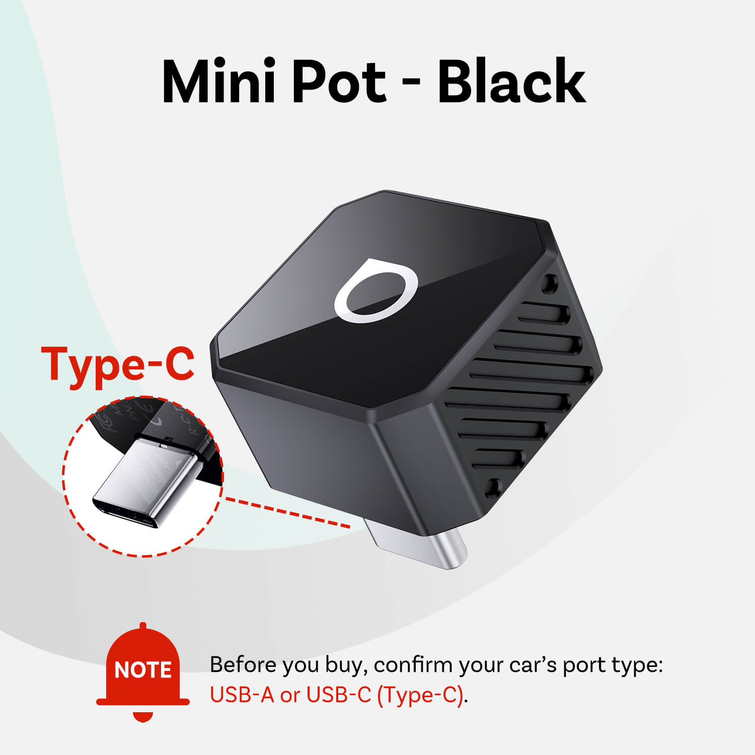 Ottocast® Mini Slim 3.0 Adattatore Wireless CarPlay e Android Auto