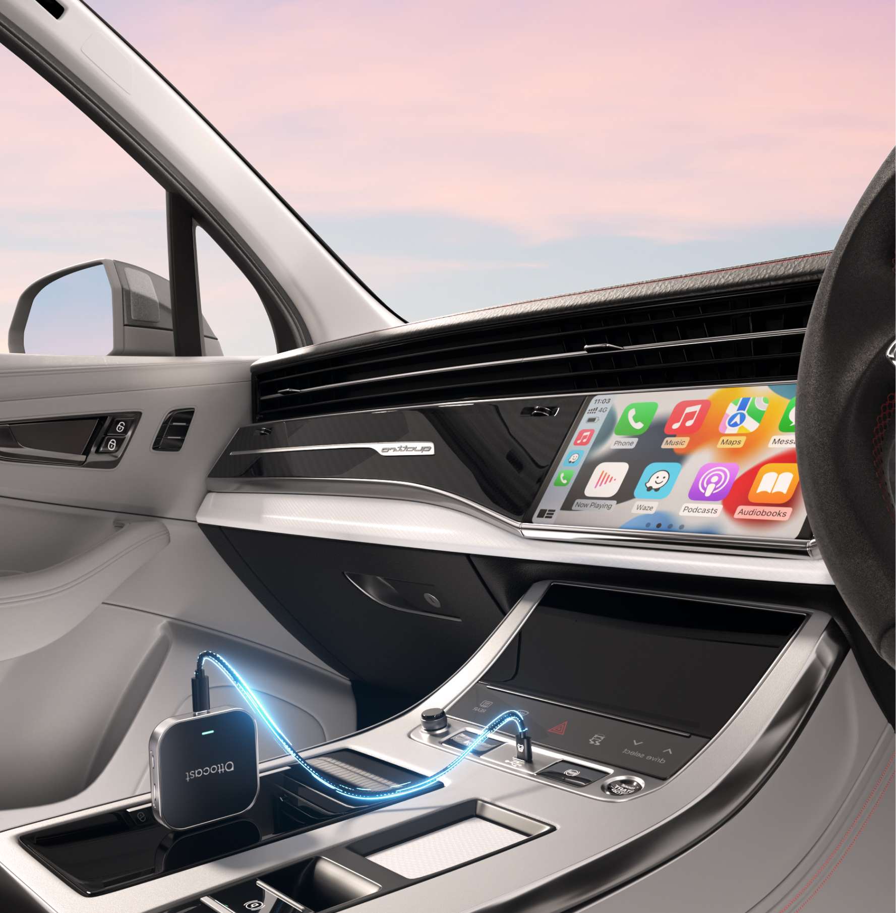 OTTOCAST®OttoAibox E2 CarPlay AI Box