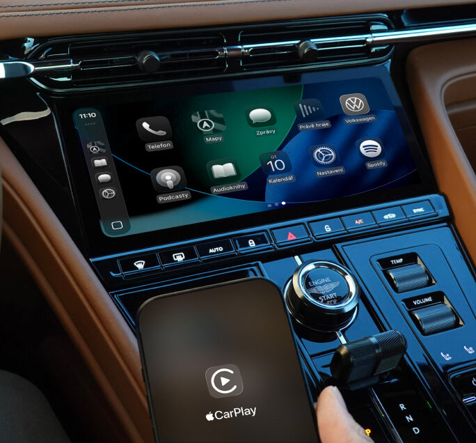 <h4><strong>Interfaccia di CarPlay rinnovata</strong></h4>