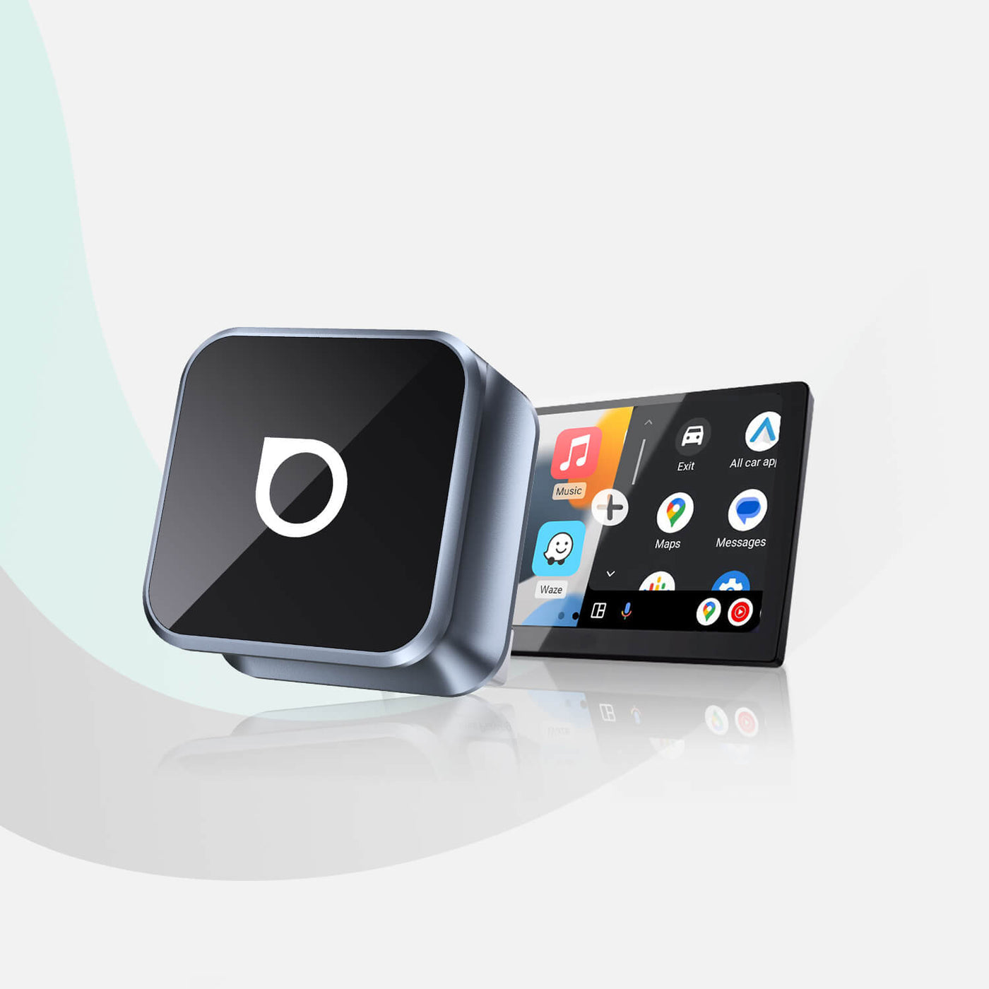 OTTOCAST® Mini Cube 3.0 Adattatore Wireless CarPlay e Android Auto