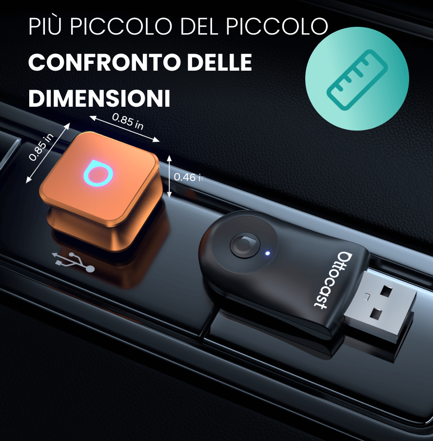 Ottocst® mini cube 3.0 Adapter - Cosmic Orange