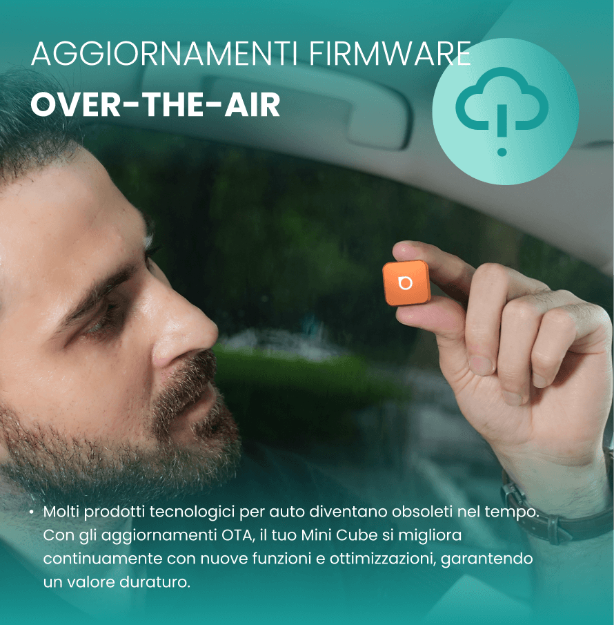 Ottocst® mini cube 3.0 Adapter - Cosmic Orange