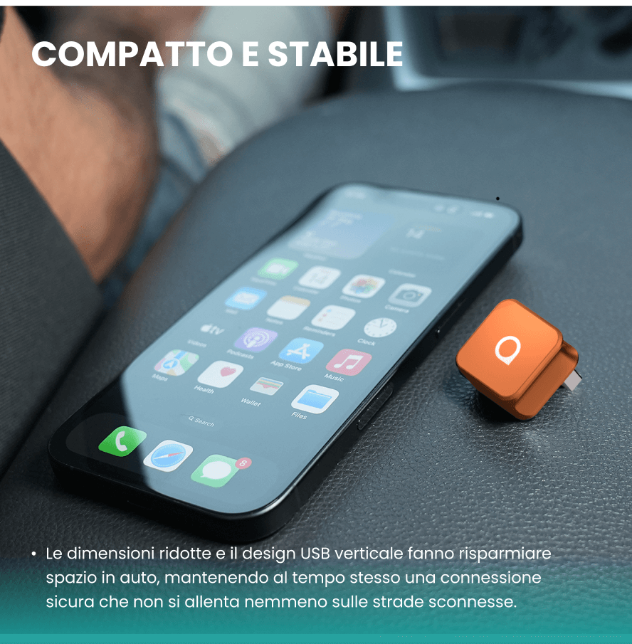 Ottocst® mini cube 3.0 Adapter - Cosmic Orange