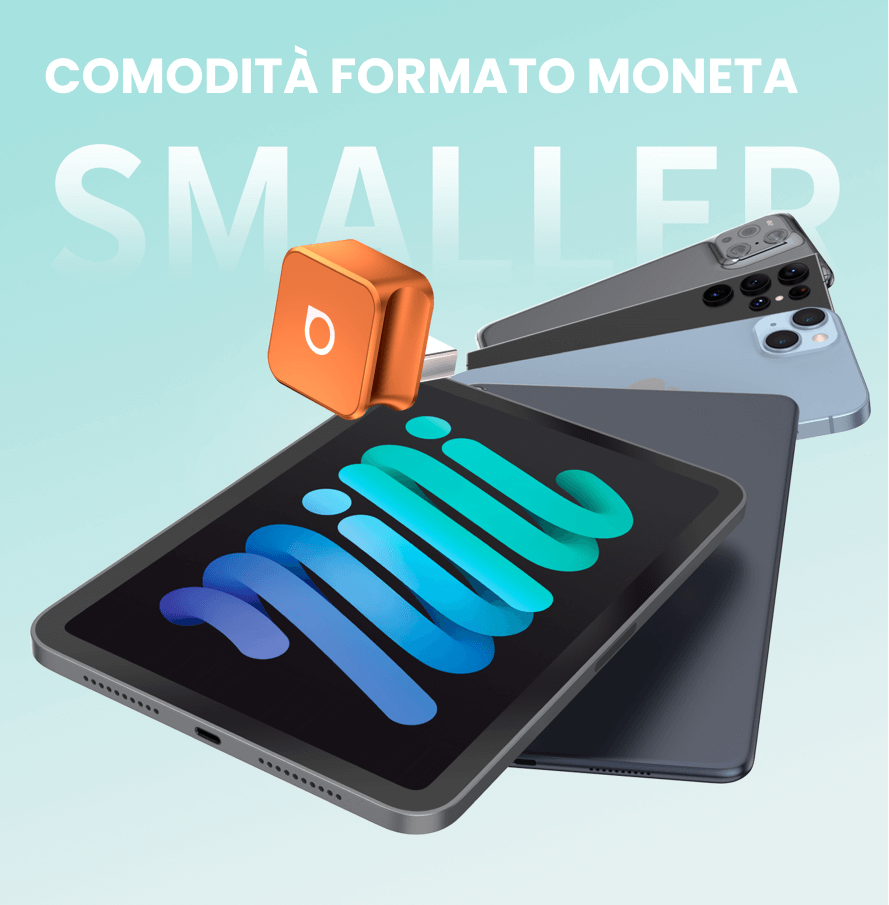Ottocst® mini cube 3.0 Adapter - Cosmic Orange