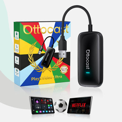 OTTOCAST® Play2Video Ultra Adattatore All-in-1 Con App Hub