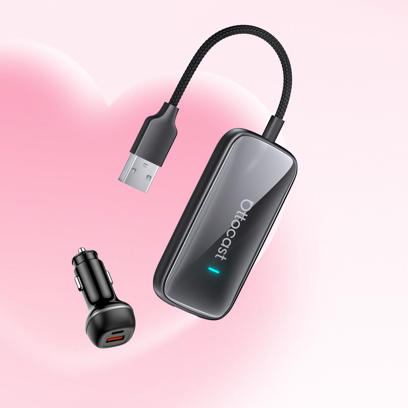OTTOCAST® Play2Video Ultra Adattatore All-in-1 Con App Hub